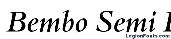 Semi bold шрифт. Bembo шрифт. Шрифт Бембо. Реклама шрифтом Bembo. Бэмбо.