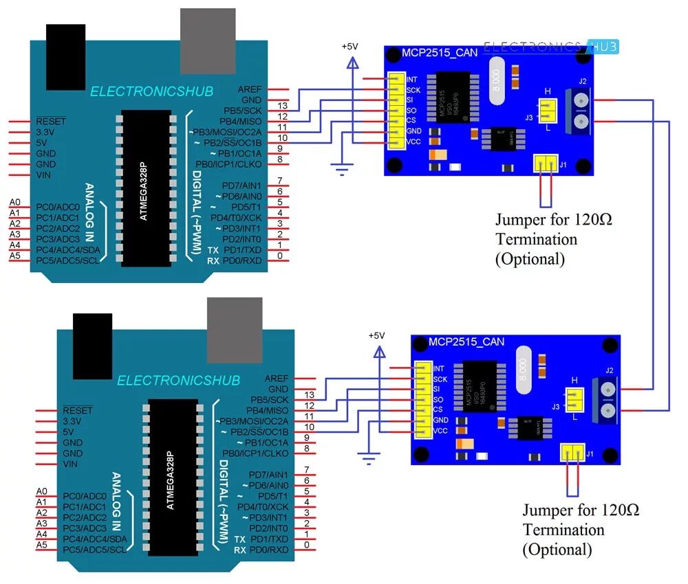 Mcp2515 arduino. Can bus модуль mcp2515. can bus модуль mcp2515 даташит. модуль can шины tja1050 схема. mcp2515 arduino shield.