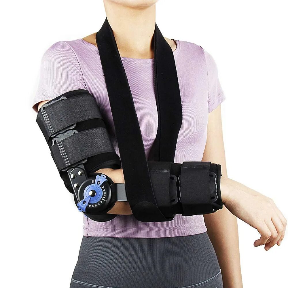 Пластина для фиксации локтевого сустава. Arm Brace стаб на человеке. Orthoservice Elbow Brace. Rehabilitation Orthosis. Arm support