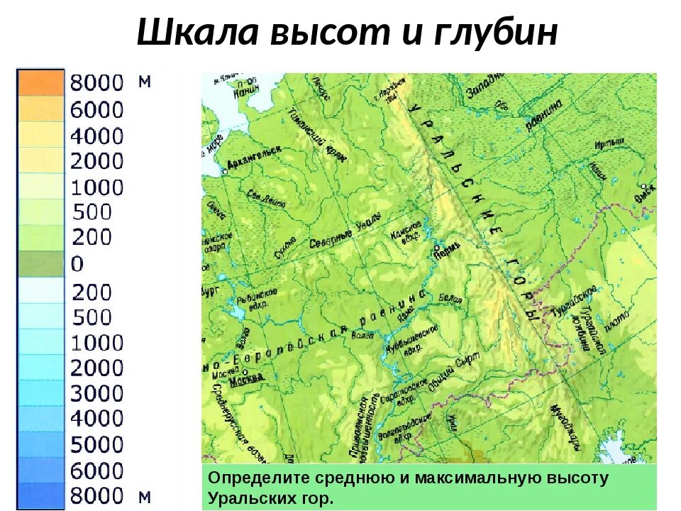 Высота карского моря над уровнем моря. Прикаспийская низменность низменность на карте России. Прикаспийская низменность высота на карте. Шкала высот на физической карте. Шкала высот и глубин.