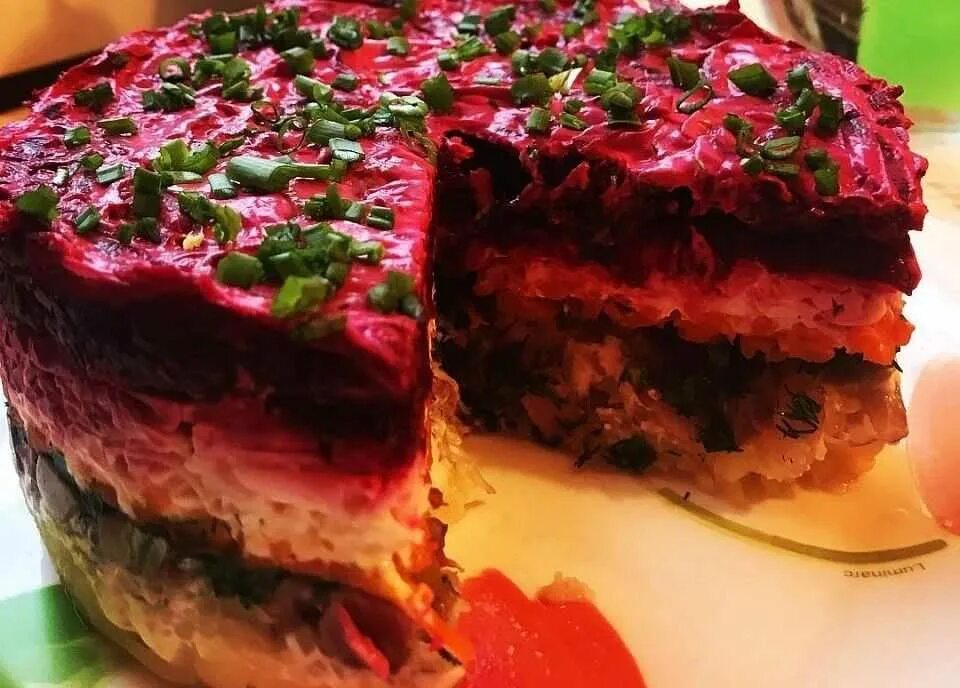 Приготовление шубы пошагово