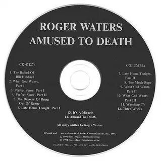 Amused to death