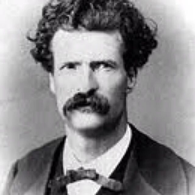I mark twain. I mark twain