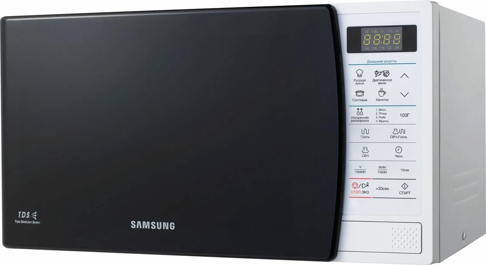 Микроволновая печь Samsung MG23K3515AW/BW - купить по низким ценам в интернет-ма