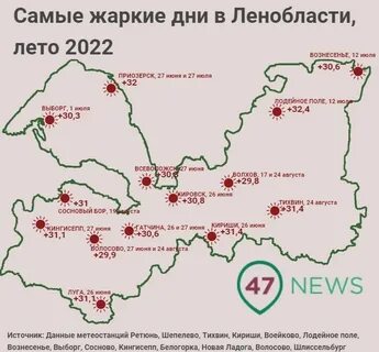 Грибные места ленобласти