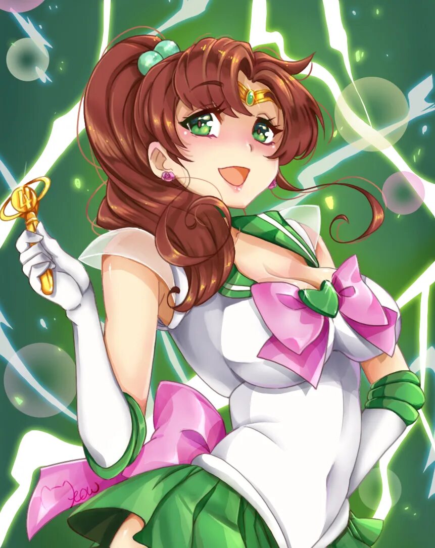 Sailor jupiter. Сейлормун Сейлор Юпитер. Сейлор Мун и Сейлор Юпитер. Сейлор Юпитер Кристалл. Сейлор Юпитер арт.