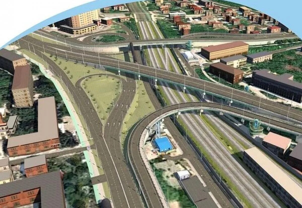 Развязка киевское шоссе мкад. Проект развязки на матвеевке новосибирск. Развязка октябрь. Четвертый мост красноярск. Проспект маршала жукова хорда.