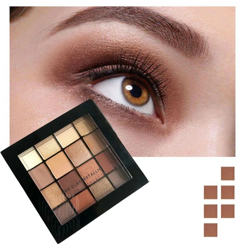 Eye shadow matte