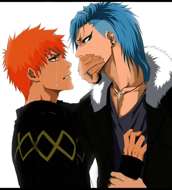 Хичиго широсаки и ичиго куросаки. Хичиго широсаки. Блич ичиго и хичиго. Хичиго широсаки и гриммджоу. Ренджи абарай и ичиго куросаки.