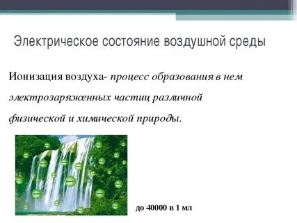 Состояние воздушной среды