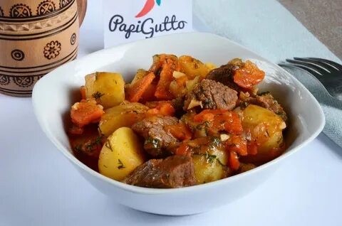Потушить картошку с мясом говядины