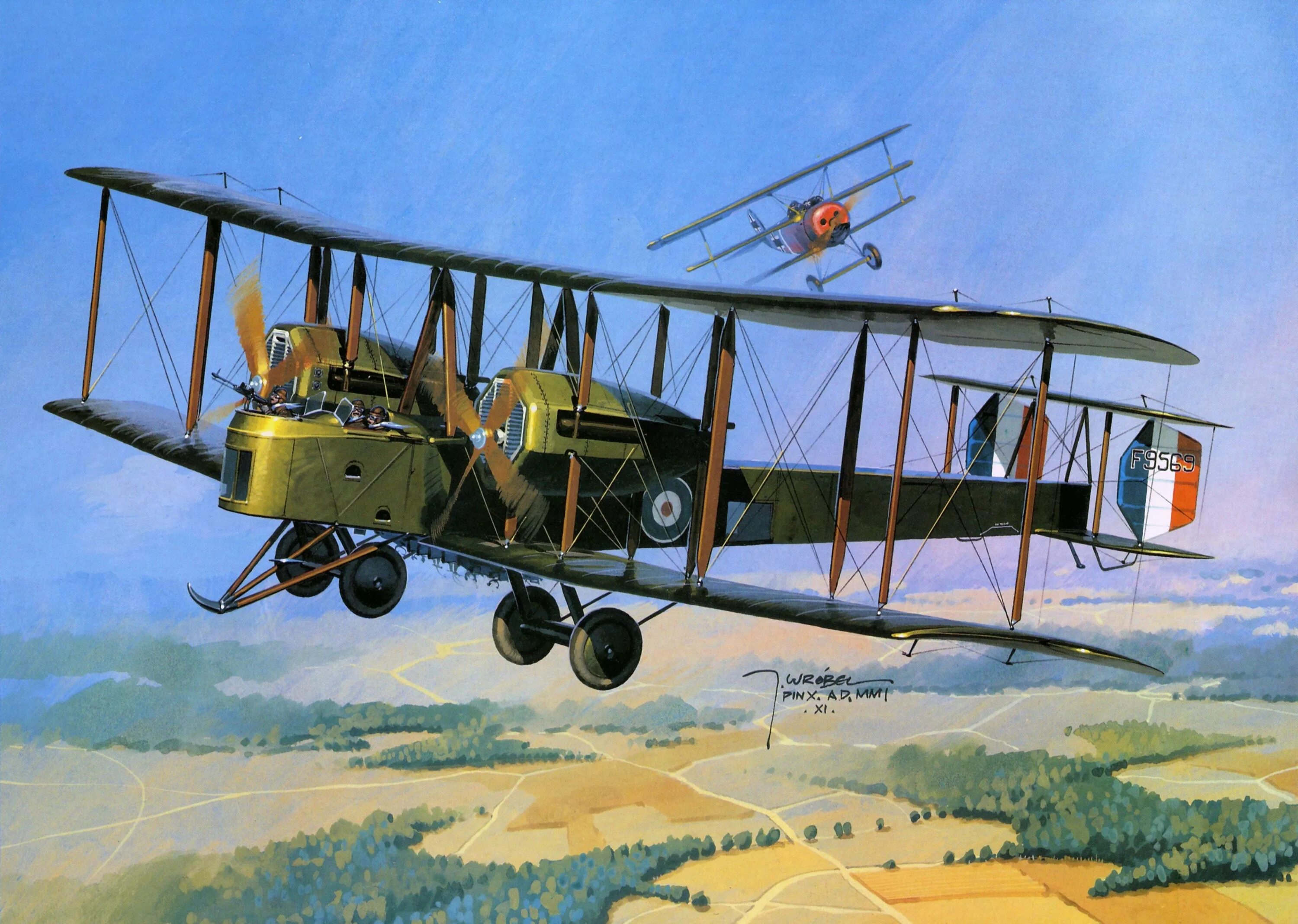 Про первые самолеты. Виккерс Вими самолет. Биплан 1 мировой войны. Самолет Виккерс первая мировая. Биплан истребитель первой мировой.