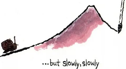 Slowly but