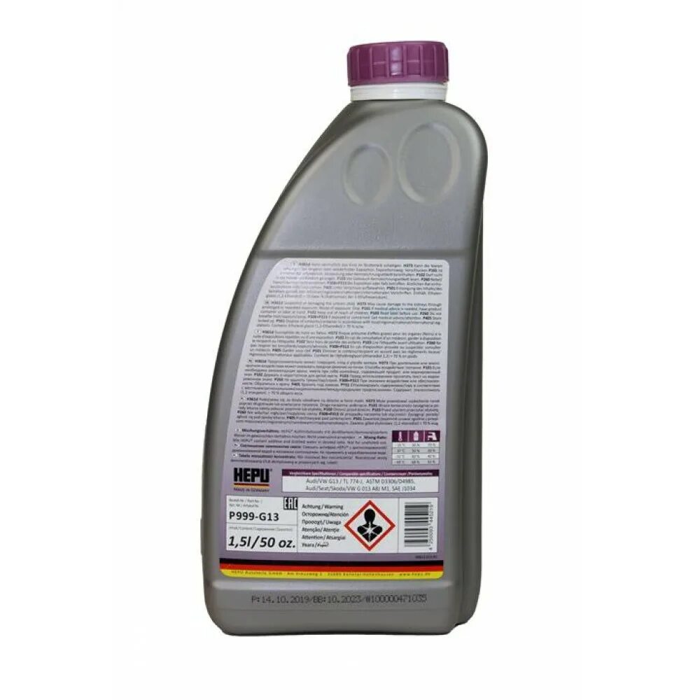 Концентрат g13. HEPU g13. HEPU p999-g13. HEPU фиолетовый p999 g13. Антифриз HEPU Coolant g13 концентрат фиолетовый 1,5 л p999-g13.