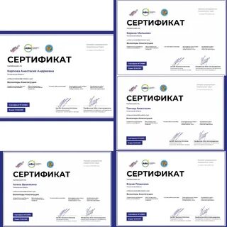 Территория сертификат