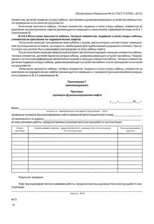 Испытания лифтов