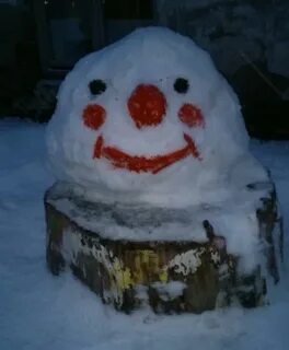 Снежный колобок
