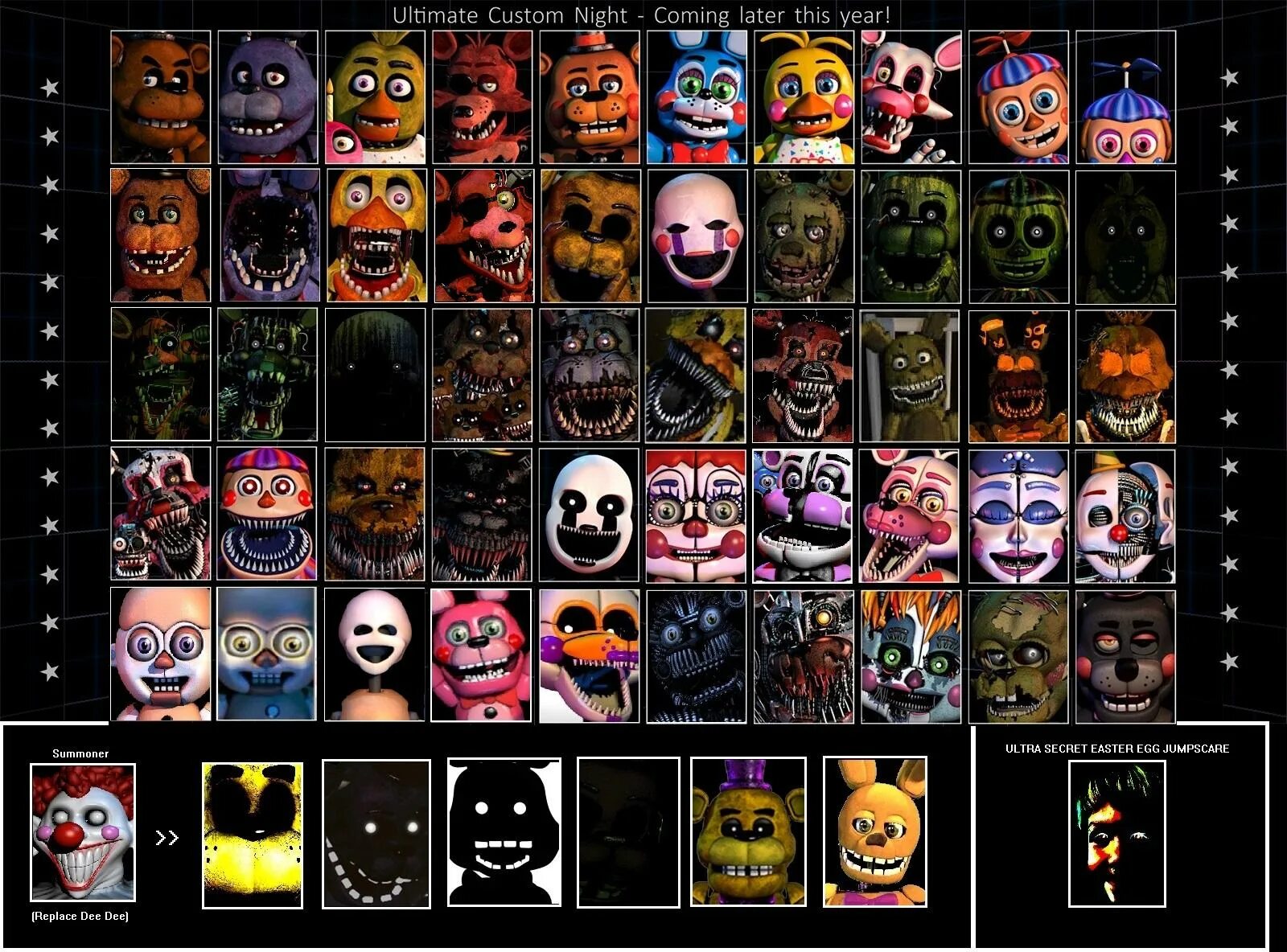 Ultra custom. Ультимейт custom night. фредди ультимейт кастом найт. ультра ультимейт кастом найт. ультра кастом найт 500 аниматроников.