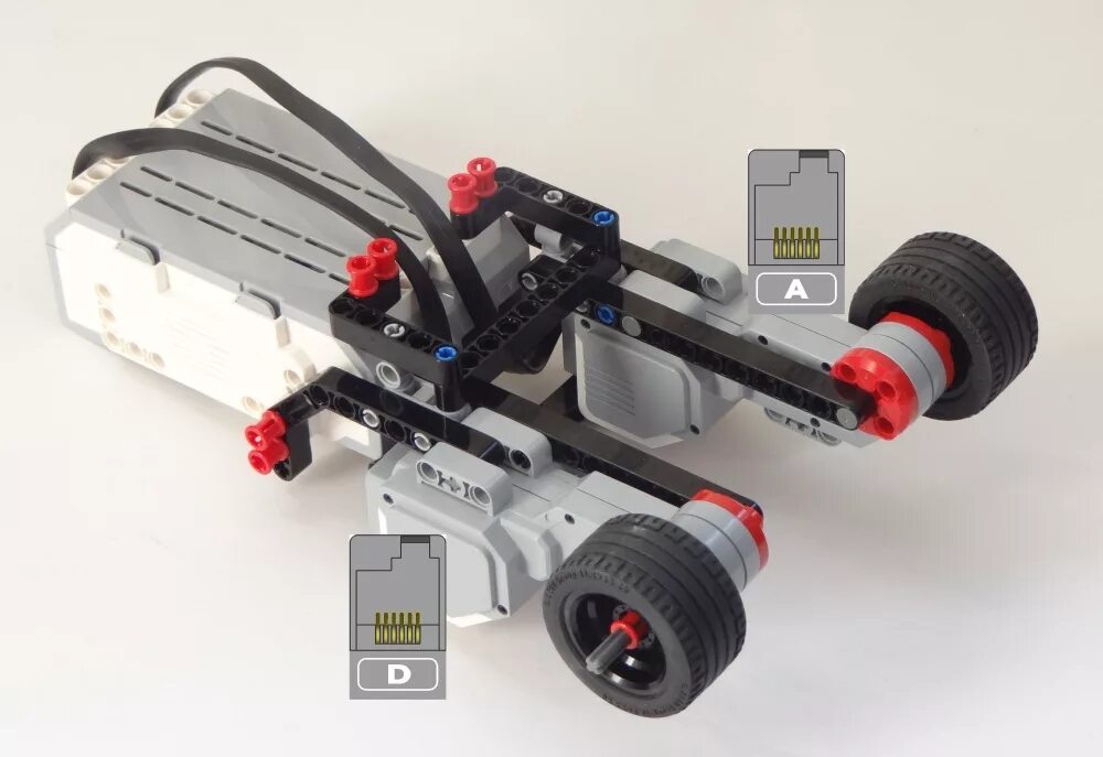 Mindstorms ev3 инструкции по сборке. Робот ev3 lin3follow3r.