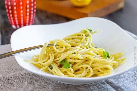 Паста с лимоном