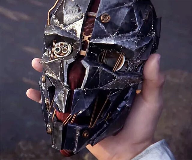 Dishonored 2 купить. Маска Корво Аттано. Корво Аттано маска 2. Dishonored маска Корво. Dishonored Корво Аттано в маске.