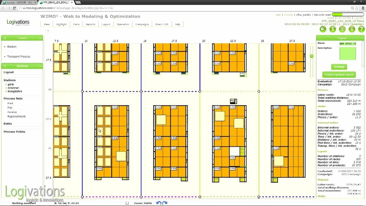 Layout 2. Layout design. rack layout. optimizing the number and location of warehouses. the layout of the apiary.