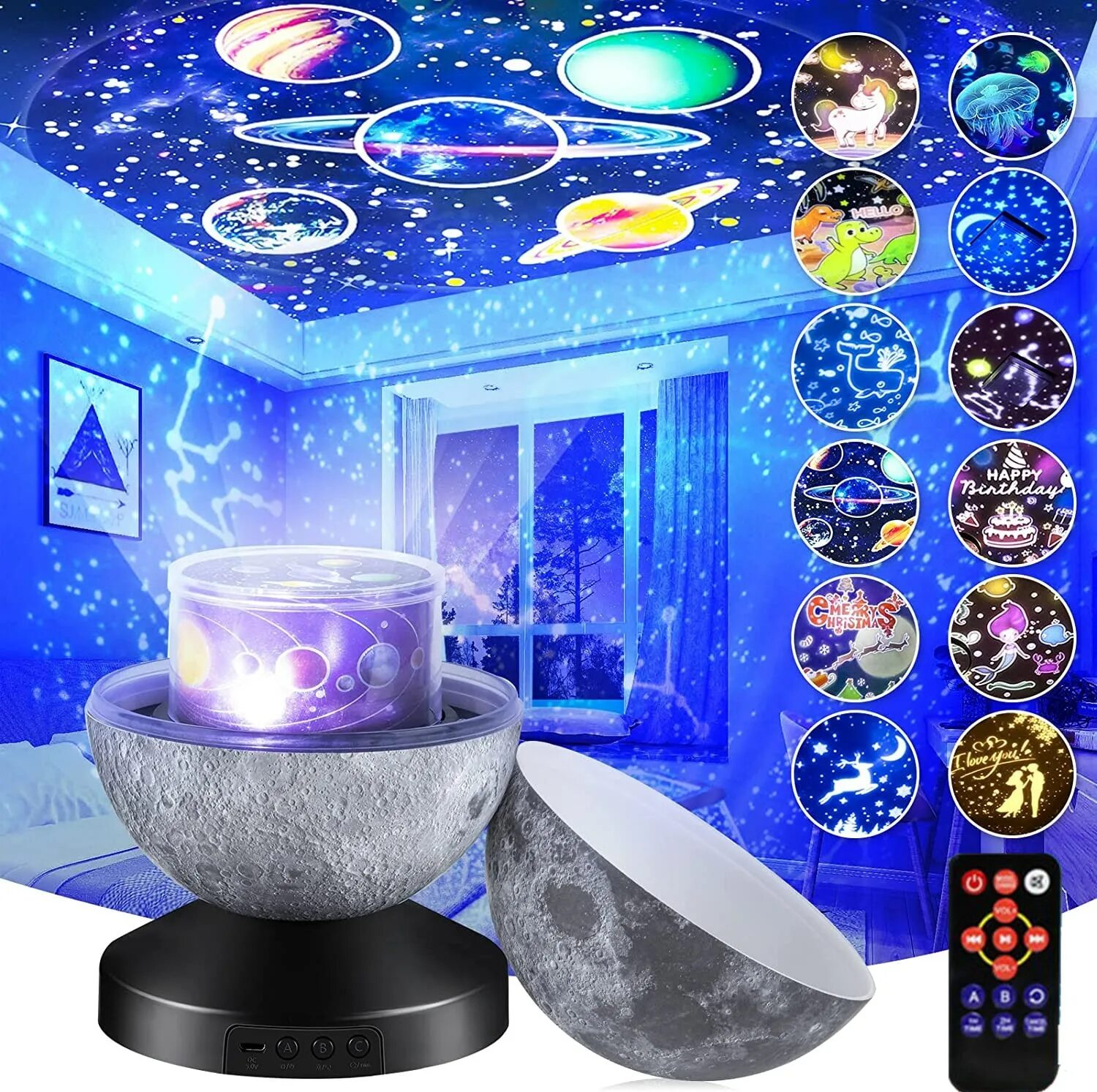 Звездный планетарий проектор. Planetarium Galaxy Projector.