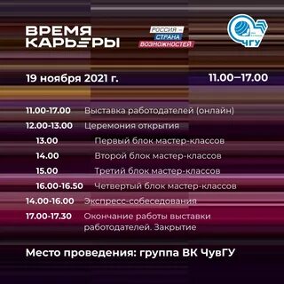 Время карьеры