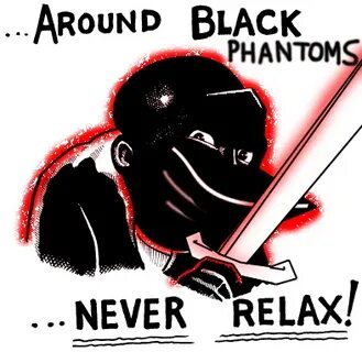 Black around