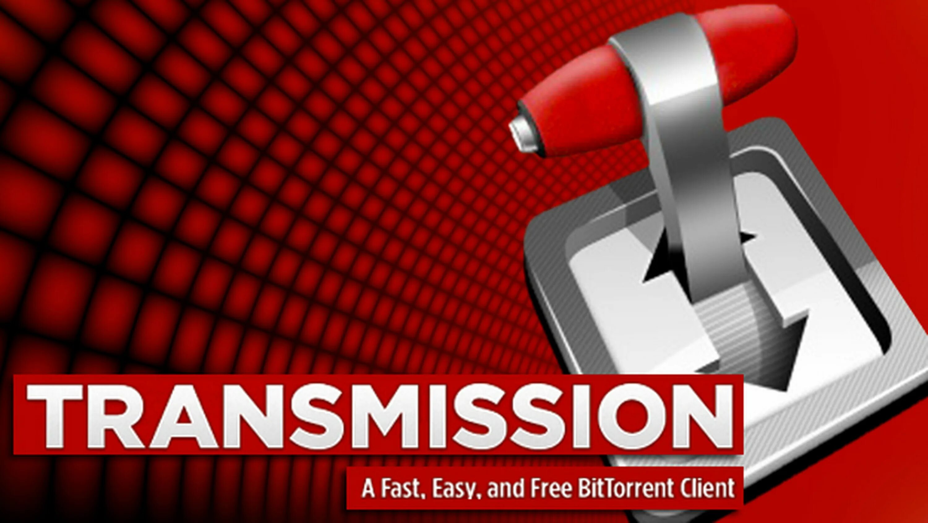 Transmission BITTORRENT client. BITTORRENT transmission logo. Transmission client