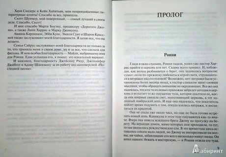 Книга последняя песня спаркс