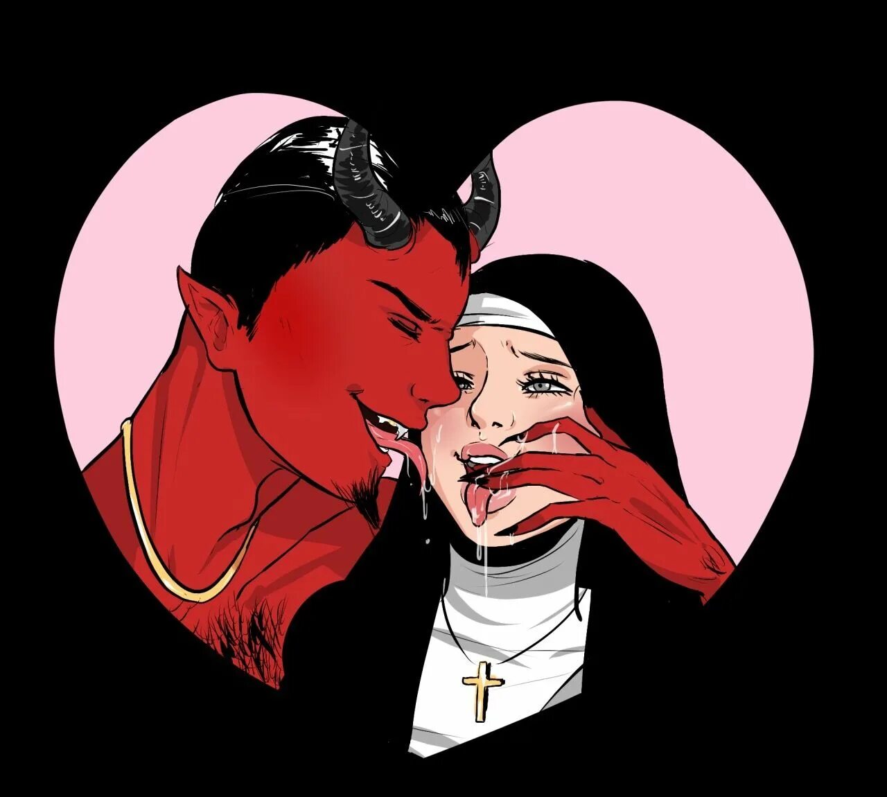 Поцелуй дьявола.