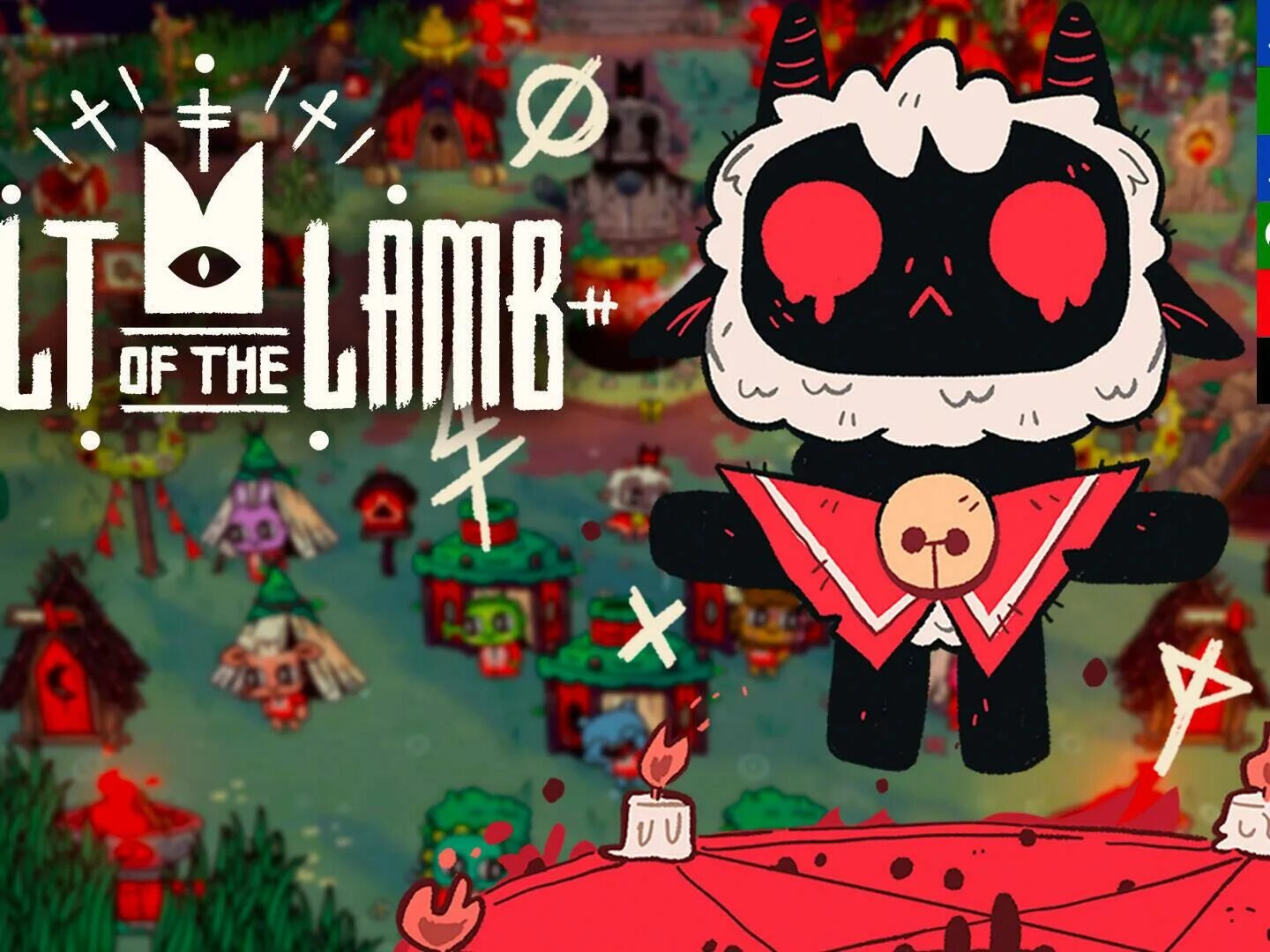 Cult of the lamb ps5. Cult of the Lamb ps4. Амдусиас Cult of the Lamb. Cult of the Lamb арт. The Cult of the Lamb Nintendo.