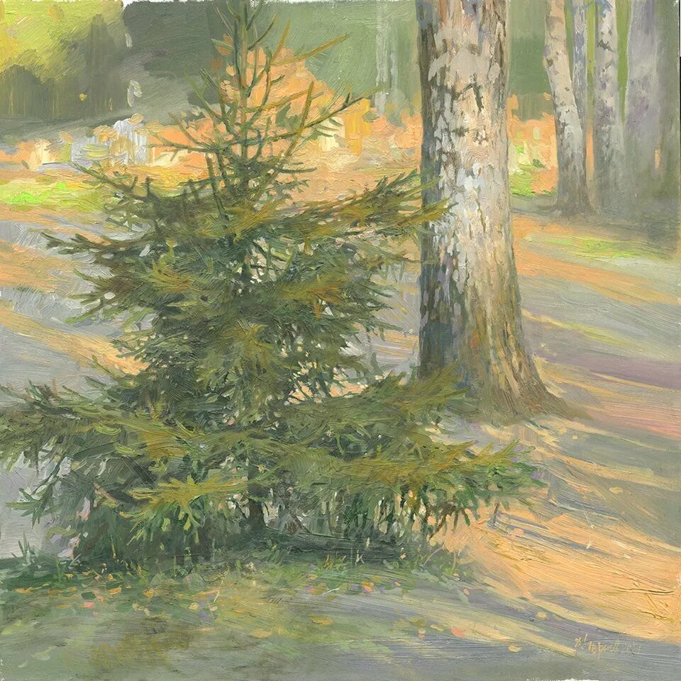 Картина маслом ели. Зимний пейзаж с елями. Картина маслом ели. Картина маслом ели. Зимние пейзажи русских художников.