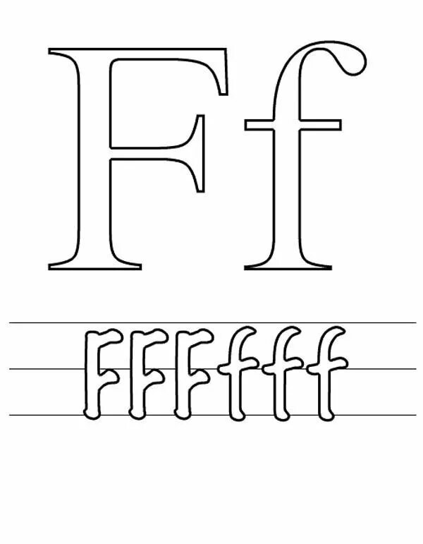 Скопировать английские буквы. Буква f. Английский алфавит буква f. Буква f трафарет. Заглавные буквы для раскрашивания.