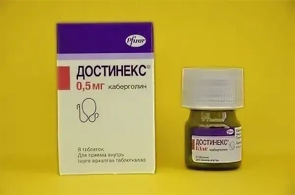 Таблетки для прекращения лактации достинекс инструкция