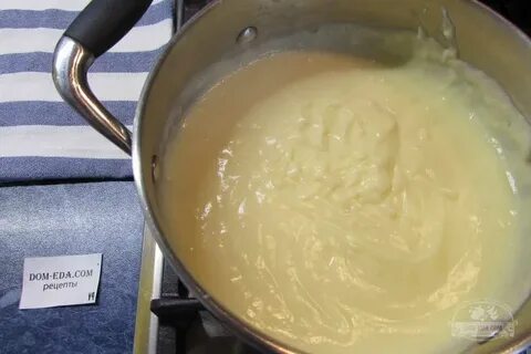 Крем с молоком без масла