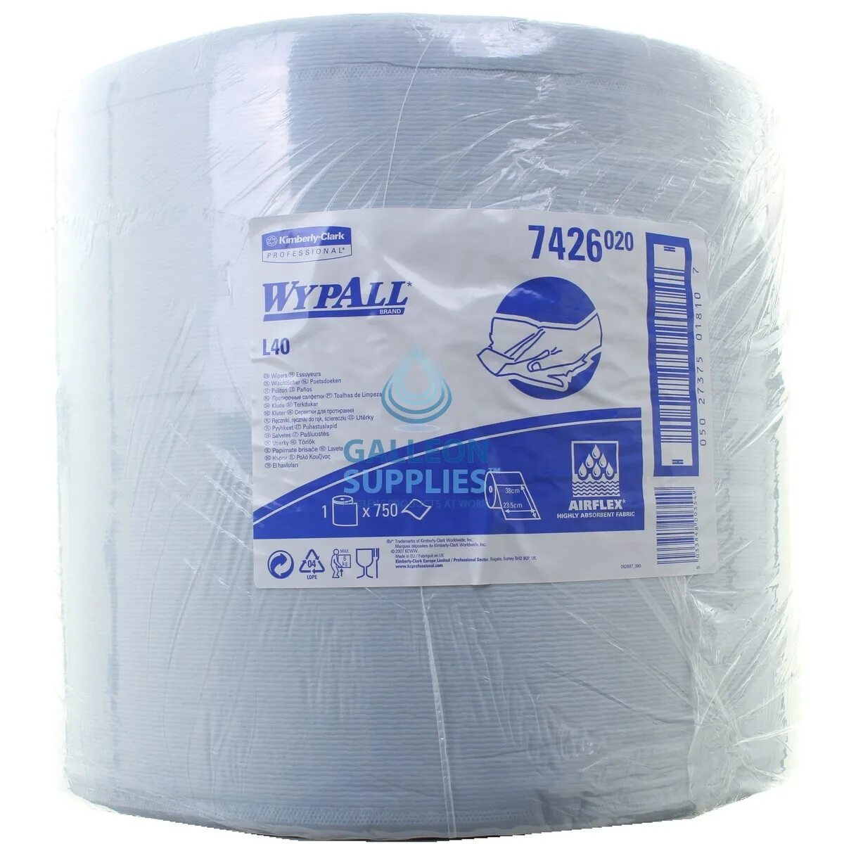 38 рулонов. Салфетки WYPALL* l40 Kimberly-Clark 7331. Салфетки универсальные WYPALL l40 целлюлозное волокно 33х38см 750шт. Бумажные салфетки Kimberly Clark голубые. Салфетки Кимберли Кларк в рулоне.