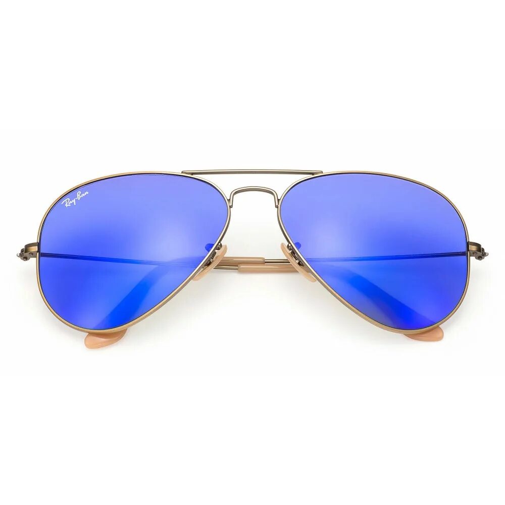 Купить синие очки. Ray ban 3025 167. RB 3025 Aviator 167/68. Очки ray ban Авиаторы градиентные Gold Blue. Рей Бен очки голубые.