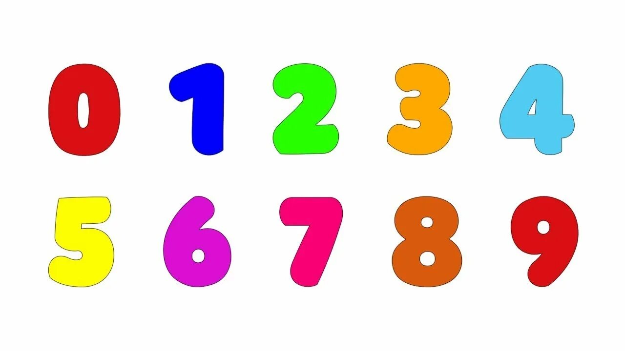 Rounds 1 10. Для малышей. Цифры. Цветные цифры для детей. Разноцветные цифры для детей. Изучение цифр для малышей.