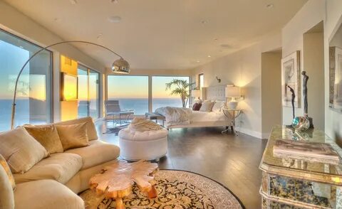 Stunning beach house in Malibu Beach, California.