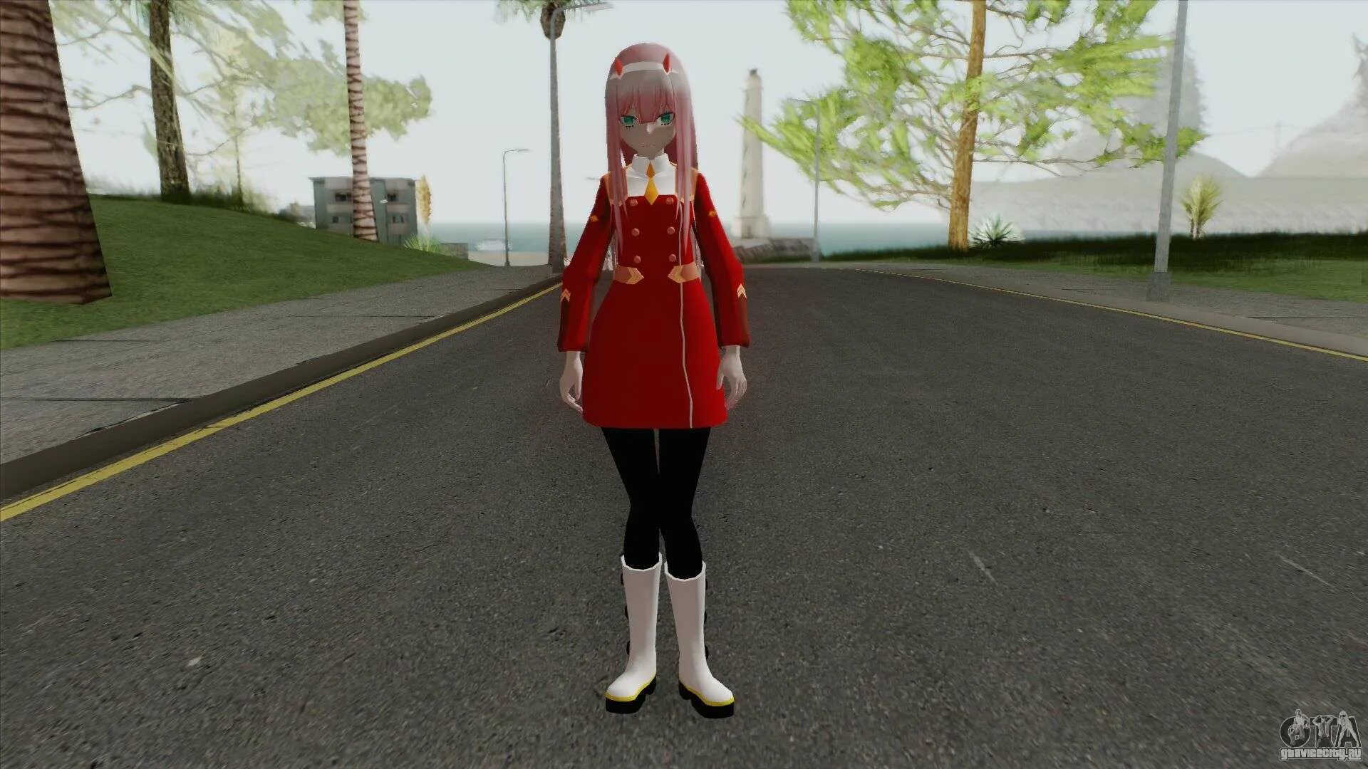 Zero 2 zero 7. Zero two франкс. скин зеро ту. скин zero two. zero скин самп.