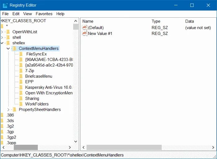 Classes root. Hkey_classes_rootms-msdt. briefcasemenu что это.