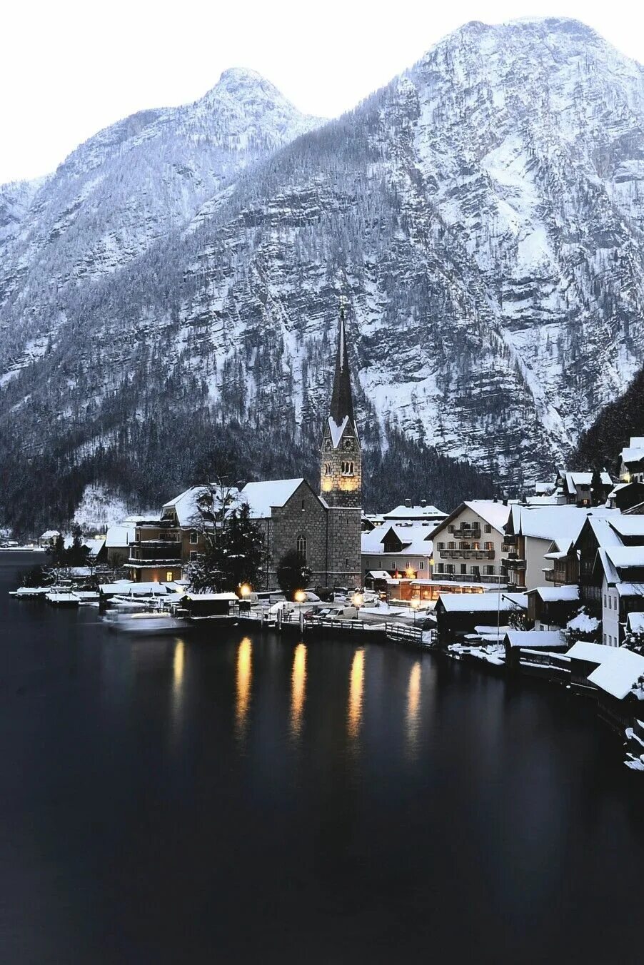 Hallstatt Winter Day Trip Austria Travel monalogue Hallstatt, Austria travel
