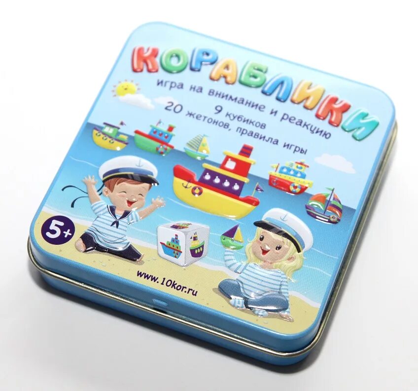 Карточки. Без сдачи" (жестяная коробочка) 03565. Десятое королевство игры в жестяной коробке. Кораблики десятое королевство. Настольная игра жестяная коробочка.