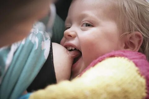 Baby met