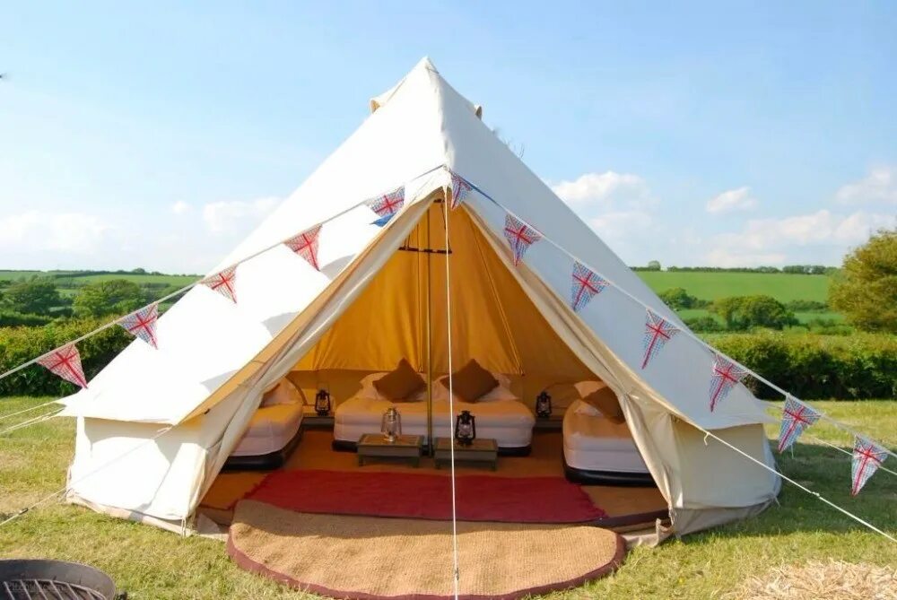 Купить палатку для ночевки. Палатка Outdoor Tent 5м 2513. Bell Tent 5м. Белл тент глэмпинг. Палатка глэмпинг Фэмили.