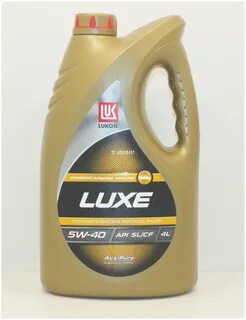 lukoil luxe 5w 40 артикул