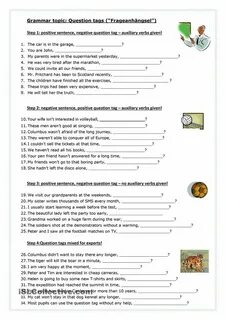 Question sentences in english