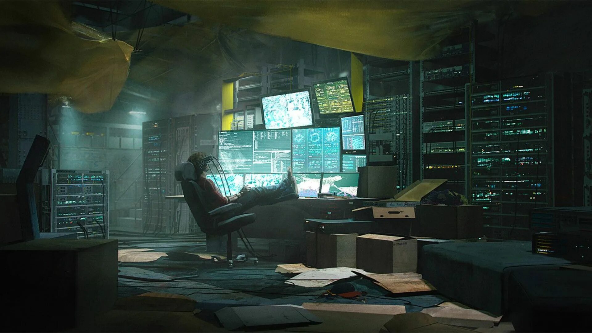 Hacker monitor